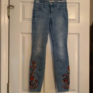 Jessica Simpson Embroidered Jeans